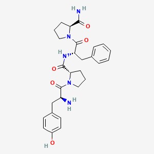 Chemical structure of Morphiceptin