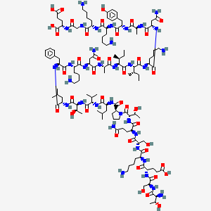 Chemical structure of β-Endorphin (6-31) (human)
