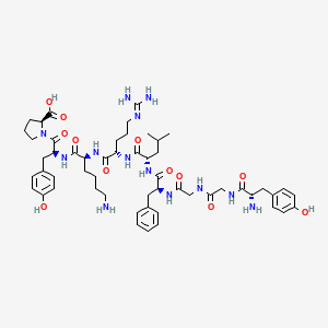Chemical structure of β-Neoendorphin
