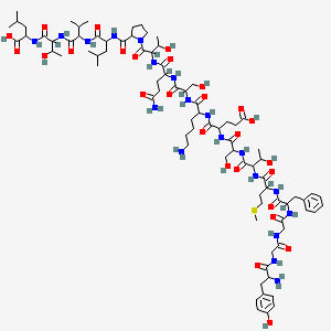 Chemical structure of γ-Endorphin