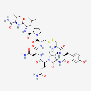 Chemical structure of Val9-Oxytocin
