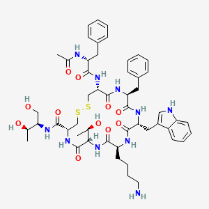 Chemical structure of Acetyl-Octreotide
