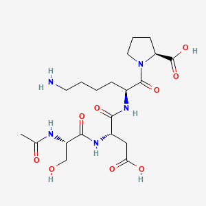 Chemical structure of Goralatide