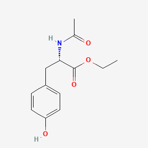 Chemical structure of Ac-Tyr-OEt