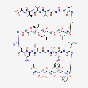 Chemical structure of Amyloid β-Protein (17-42)