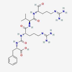 Chemical structure of Antipain