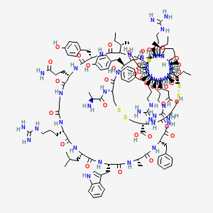 Chemical structure of Defensin HNP-3 (human)