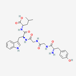Chemical structure of Gluten Exorphin B5
