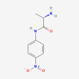 Chemical structure of H-Ala-pNA