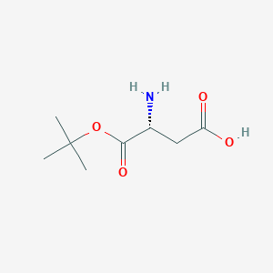 Chemical structure of H-D-Asp-OtBu