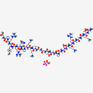 Chemical structure of Histone H3 (21-44)