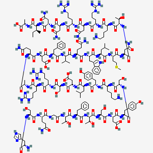 Chemical structure of Enteroglucagon