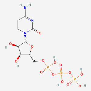 Chemical structure of CTP,100mM Sodium Solution