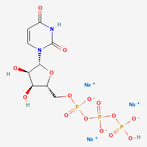 Chemical structure of UTP,100mM Sodium Solution