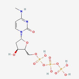 Chemical structure of N4-Methyl-dCTP