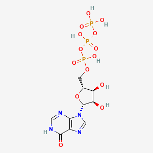 Chemical structure of ITP