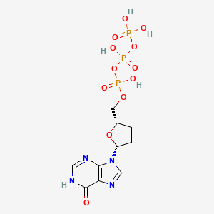 Chemical structure of ddITP