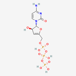 Chemical structure of ddhCTP