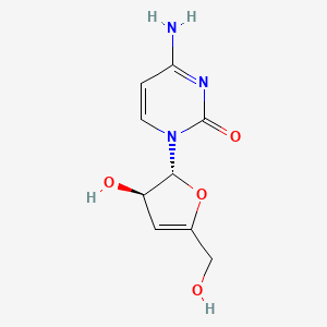 Chemical structure of ddhC