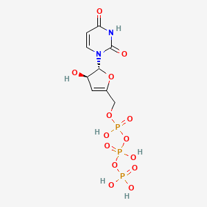 Chemical structure of ddhUTP