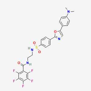 Chemical structure of ER-Tracker Blue-White DPX