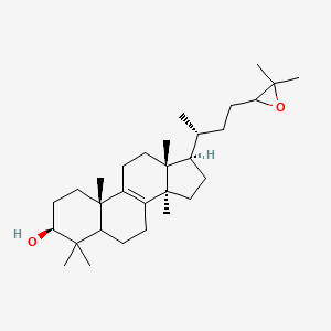 Chemical structure of 24,25-Oxidolanosterol