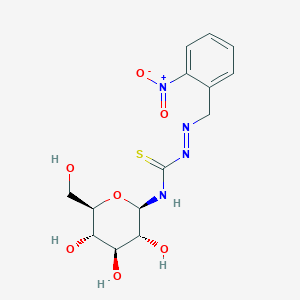 Chemical structure of 24S,25-epoxyzymosterol