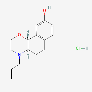 Chemical structure of Naxagolide Hydrochloride