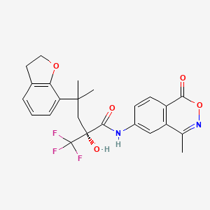 Chemical structure of (+)-ZK 216348
