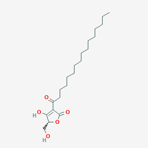 Chemical structure of (+/-) RK-682