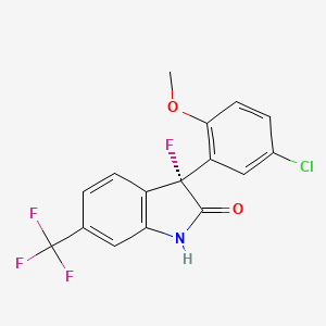 Chemical structure of Maxipost