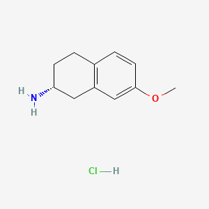 Chemical structure of (R)-7-Methoxy-2-aminotetraline hydrochloride - (R)-7-MeO-DPAT hydrochloride