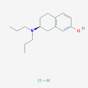 Chemical structure of (S)-(-)-7-Hydroxy-DPAT hydrochloride