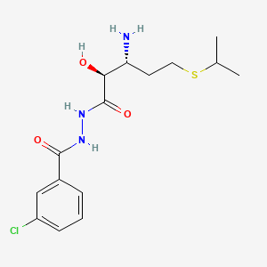 Chemical structure of A 357300 hydrochloride