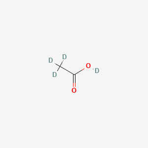 Chemical structure of Acetic acid-d4