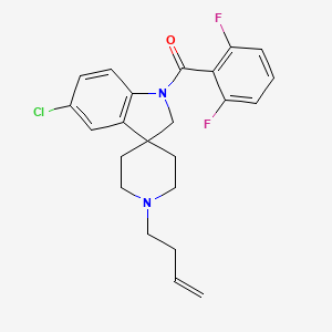 Chemical structure of AR 244555