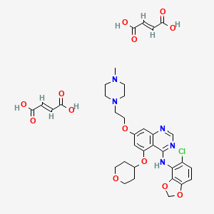 Chemical structure of Saracatinib Difumarate