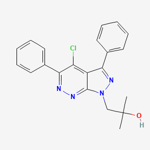 Chemical structure of BF844