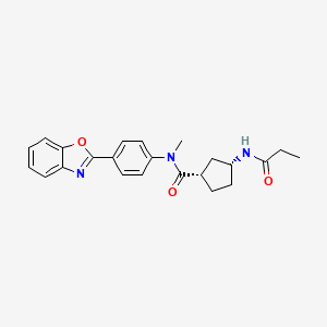 Chemical structure of BI 99990