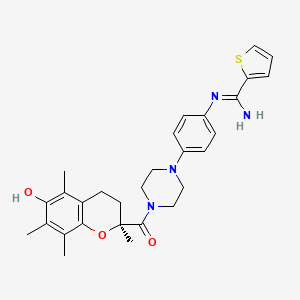 Chemical structure of BN80933