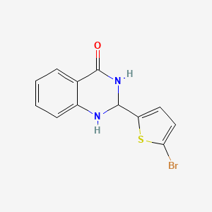 Chemical structure of BTYNB isomer