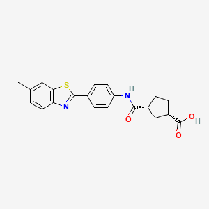 Chemical structure of C3001a