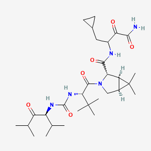 Chemical structure of C6-NBD Ceramide
