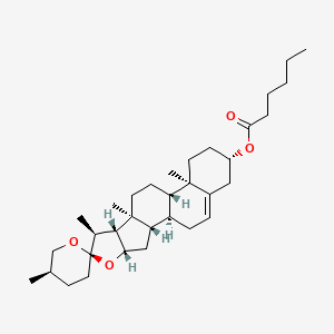Chemical structure of Caprospinol