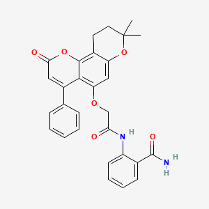 Chemical structure of CLK8