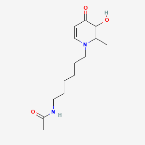 Chemical structure of CM1