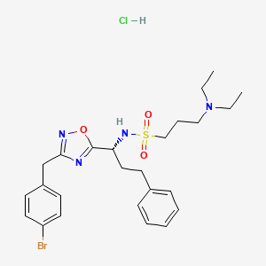 Chemical structure of CpdD hydrochloride