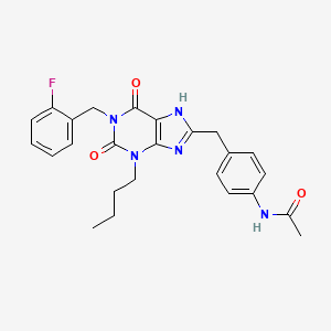 Chemical structure of cPEPCK inhibitor