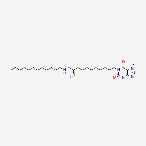 Chemical structure of CT-2584