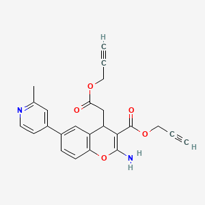 Chemical structure of CXL146